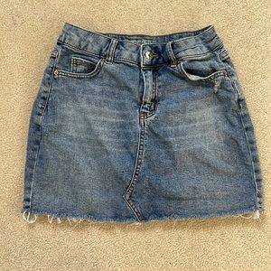 Wild fable jean skirt